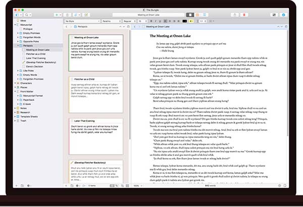 Scrivener is a powerful content-generation tool