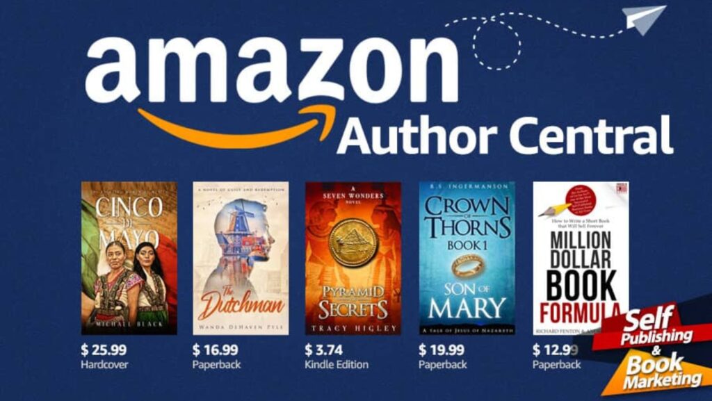 Amazon Author Central Page