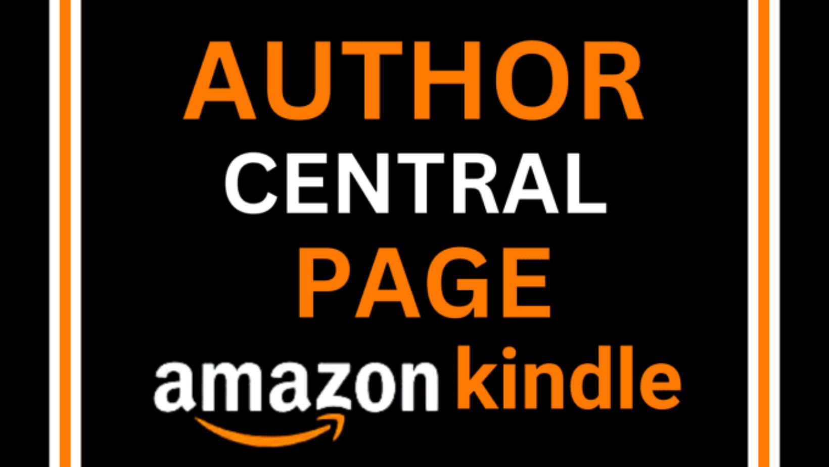 Amazon Author Central Page